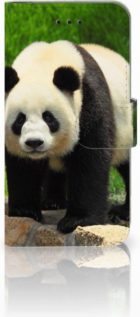 Apple iPhone X | Xs Telefoonhoesje met Pasjes Panda