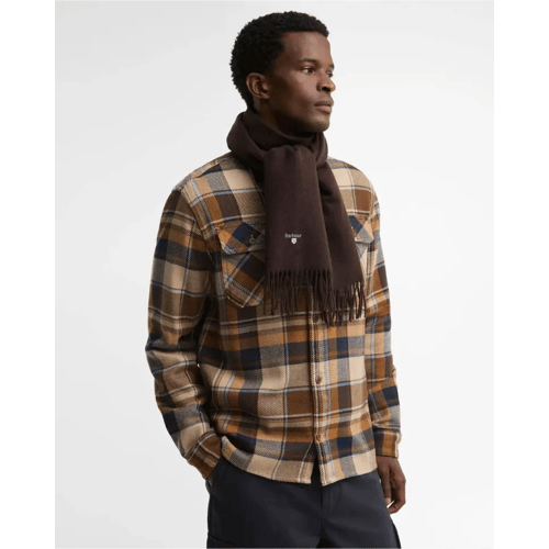 Barbour Plain Lambswool Scarf (Maat - OS, Kleur - Rustic)