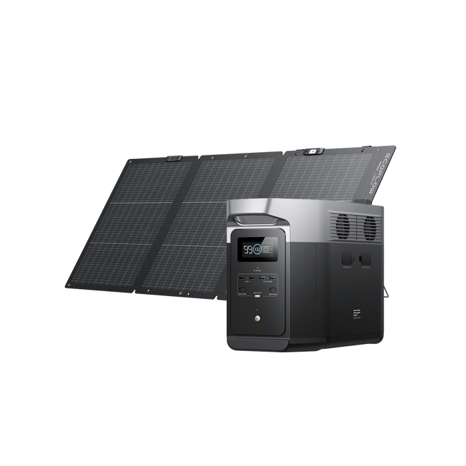 EcoFlow DELTA 2 Max Solar Generator (PV160W)