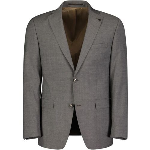 Roy Robson Colbert Faux Uni Wool Blend Bruingrijs / male