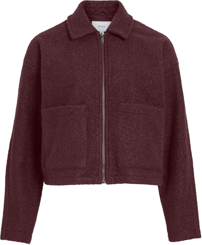 Vila Jas Vijadas Zipper Jacket - Noos 14118594 Port Royale Dames Maat - 34