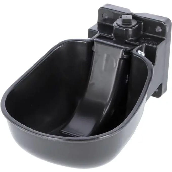 Drinkbak met pvc peddels 1/2 &amp; 3/4 aansluitingen Kerbl K50 (x1)