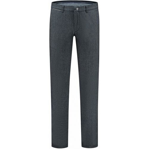 Com4 Broek Modern Chino Collection Fine Mini Pattern Navy / male