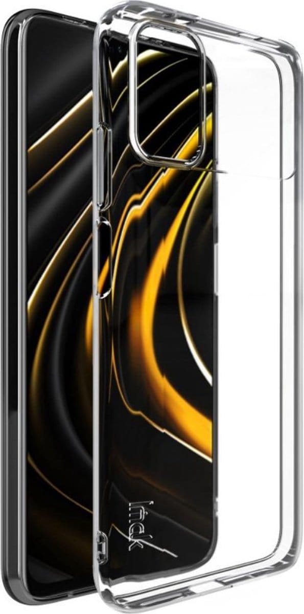 Lunso - Softcase hoes - Geschikt voor Xiaomi Poco M3 - Transparant