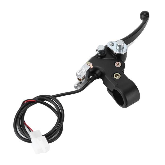 22mm Rechter Koppeling Remhendel Perch met Kabel voor 2 Takt 47CC 49CC Mini Quad ATV's black