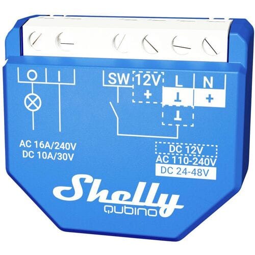 Shelly Shelly Qubino Wave 1 Schakelactor Z-Wave, Z-Wave+