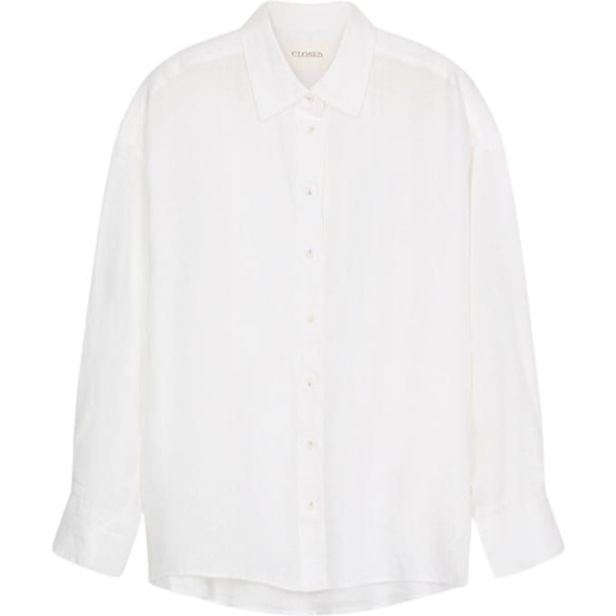 Closed Cape Shirt Blouses Wit C94619-29a-22