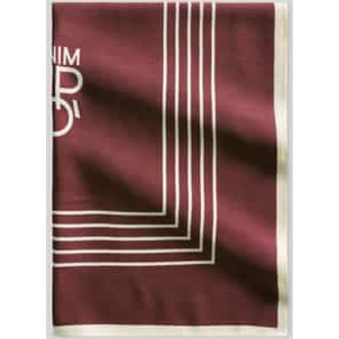 Sjaal met logoprint
