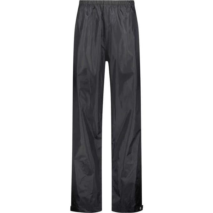 AGU Passat - Regenbroek - Unisex - Waterdichte fietsbroek - Zwart - S - 5000mm waterkolom - Verstelbare pijpen - Reflecterend - Elastische taille
