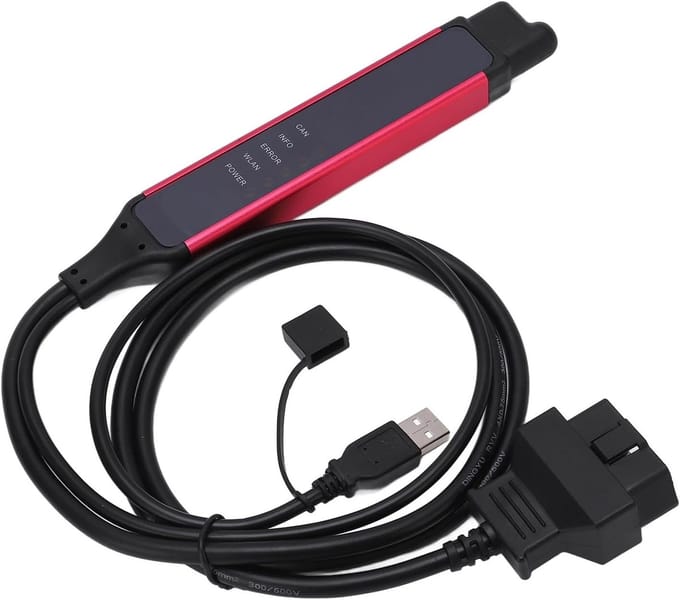 Diagnostische Scantool - Codelezer Vrachtwagen - Motorfout Diagnose - Draadloze Verbinding - Compact Ontwerp