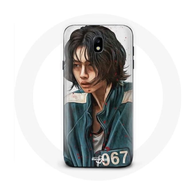Case voor Samsung Galaxy j7 2017 Inktvis Game Kang Sae Byeok Nummer 067