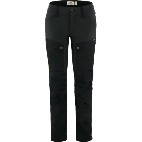 Fjällräven Keb Trekkingbroek - Dames Wandelbroek - Black