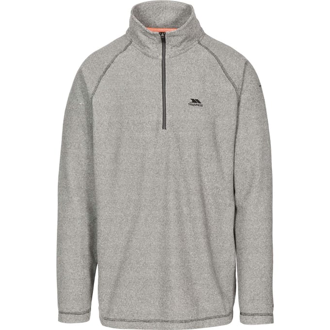 Trespass Heren Keynote Fleece Top (Zwart)