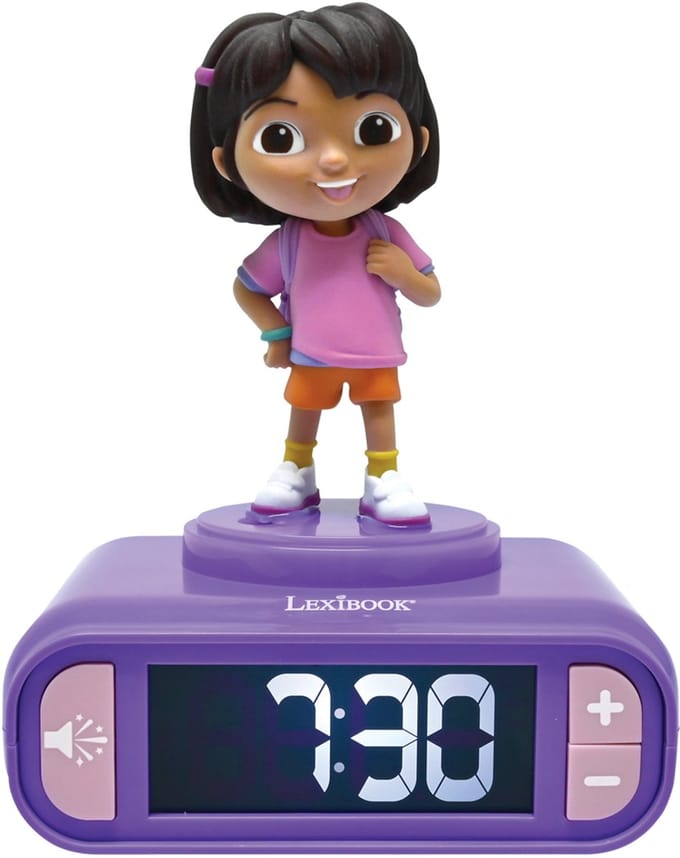 Dora Nachtlampje Wekker met geluiden
