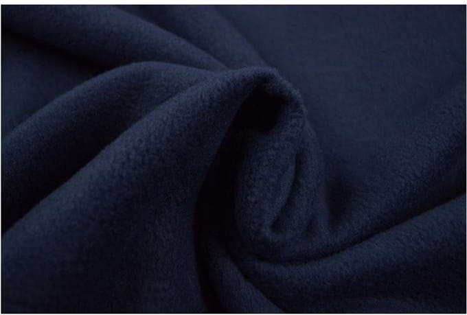 Fleece stof - Marineblauw - 1 meter - Per meter - Anti pilling fleece