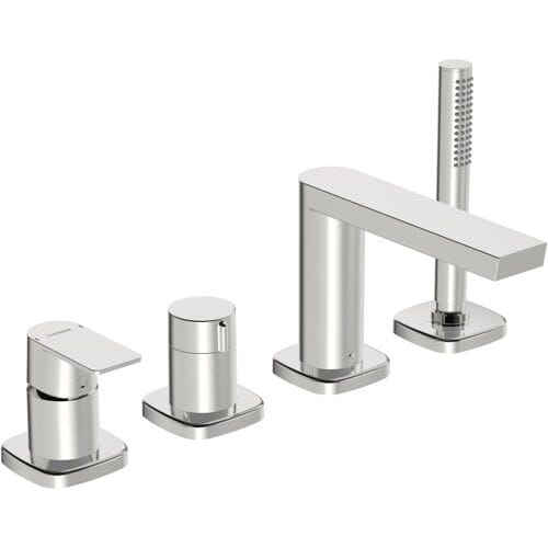 Hansastela ready-mount set single-lever mixer 4-hole 57302173