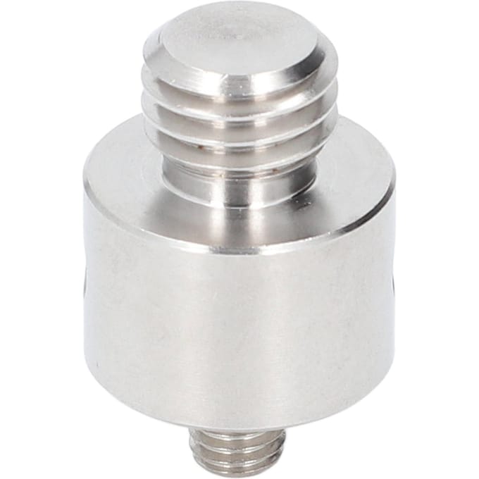 Adaptateur de prisme pour station totale M8 vers 5/8 po 11 Interface Acier Inoxydable Adaptateur à dégagement rapide pour RTK gray