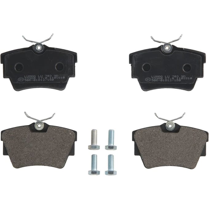 Remblokset BRECK 23980 00 703 00, achter
