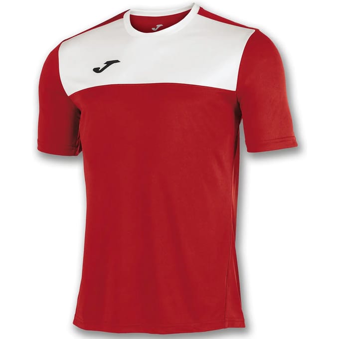 Joma Winner Shirt Korte Mouw Heren - Rood / Wit | Maat: M
