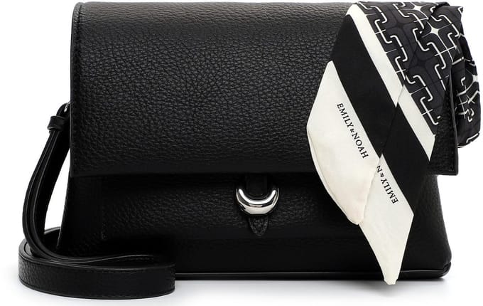 EMILY & NOAH Schoudertas E&N Hasina ( 65261 ) - Dames handtassen - black 100