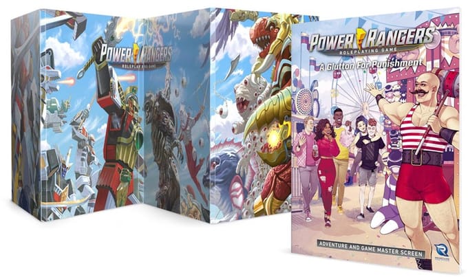 Power Rangers: RPG - Glutton for Punishment Adventure & Game Master Screen - Roleplaying Game - Engelstalig - Renegade Game Studios