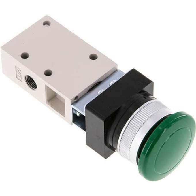 3/2 G1/8'' Handbediend Ventiel Groen 0-8bar/0-112psi YPC