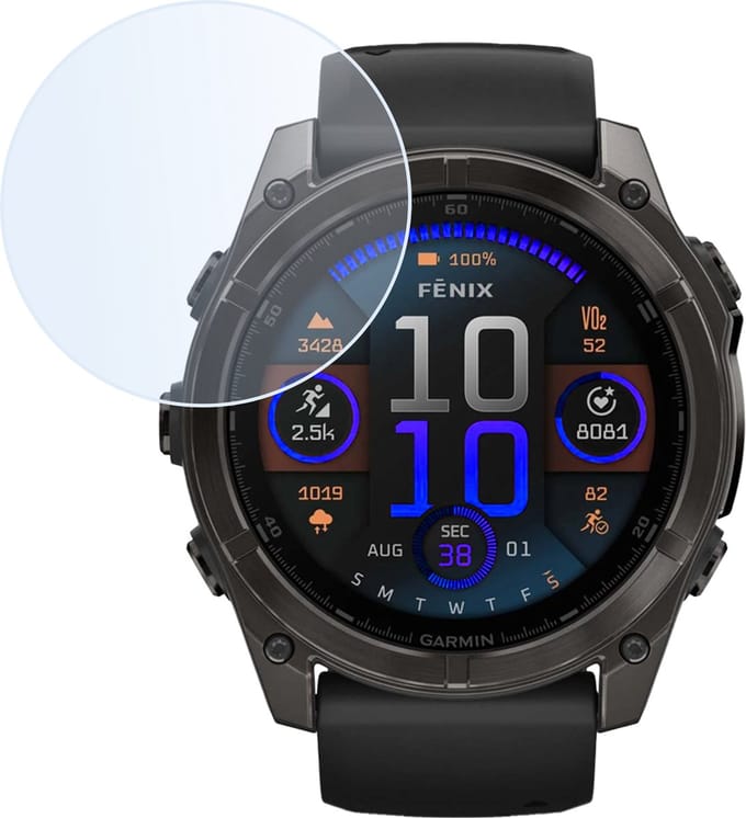 Screenprotector Geschikt voor Garmin Fenix 8 (43 mm) Screenprotector Glas Gehard Screen Cover - Screen Protector Geschikt voor Garmin Fenix 8 Screenprotector Tempered Glass