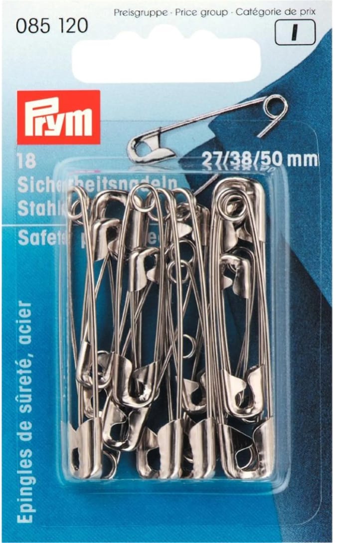 Prym Veiligheidspelden Staal Ass 85120