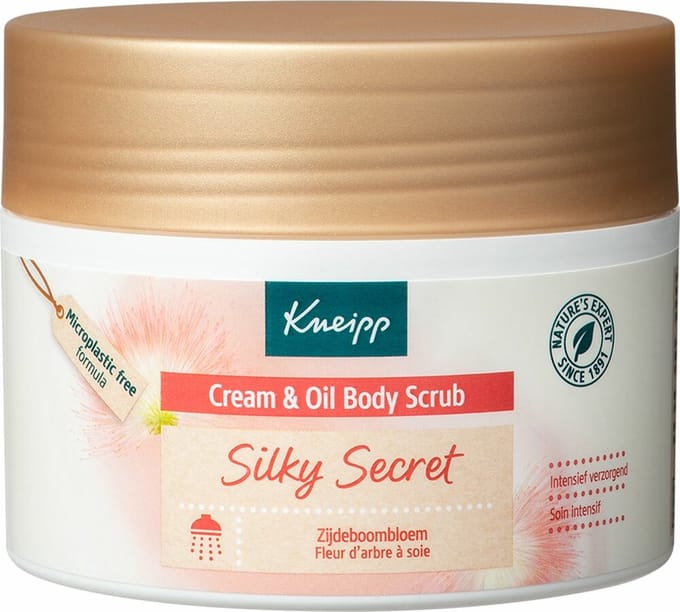 Kneipp Silky Secret - Cream & oil body scrub - 200 gr