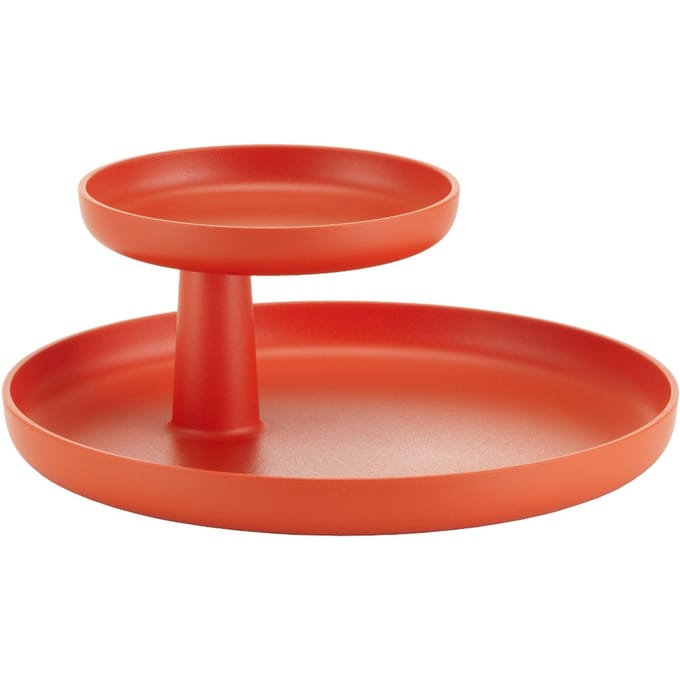 Vitra - Rotary Tray Etagere - poppy red - rood