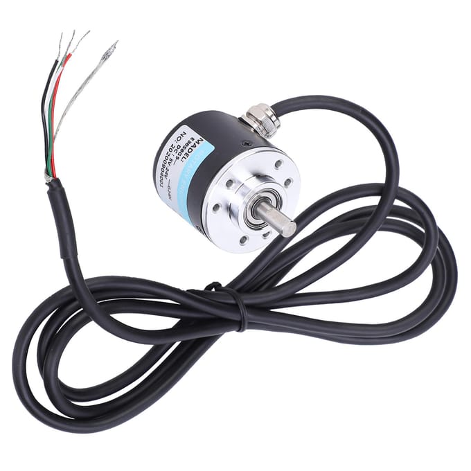 Encoder 5?24V DC AB 2-fas Incrementele Roterende Massieve As Encoder voor Kantoorautomatisering