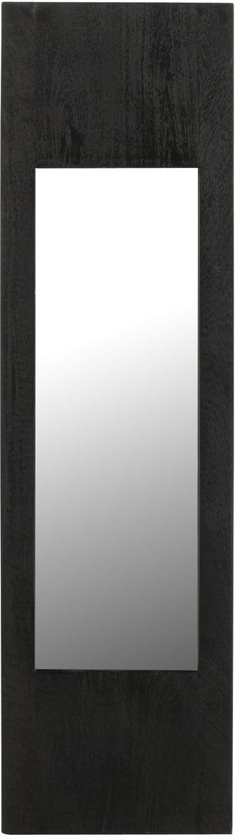 J-Line spiegel - hout - zwart - small