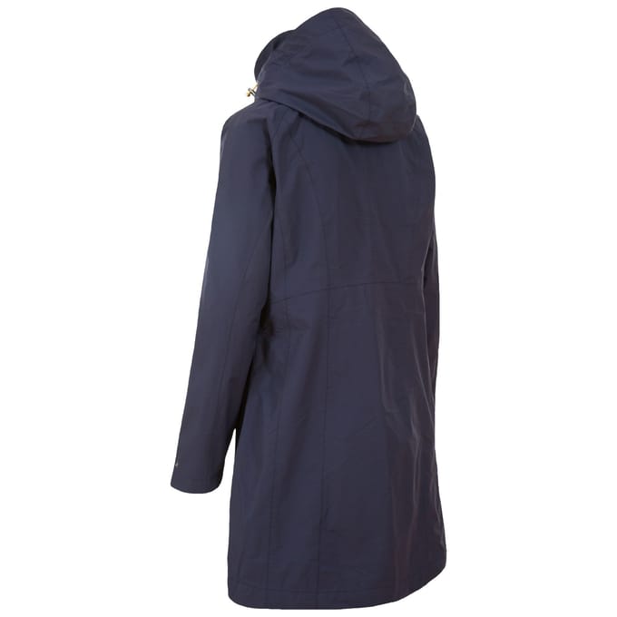 Trespass - Dames Rainy Day Waterproof Jas (Zwart)