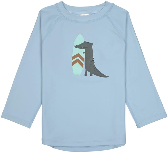 Lässig SPF UV-Shirt longsleeve - Rashguard crocodile sky blue