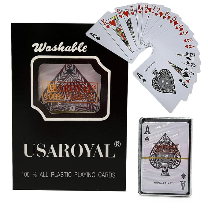 Hangzhou A Link Star Technology - Poker Speelkaarten - 54 Stuks - Waterdicht - Standaardformaat