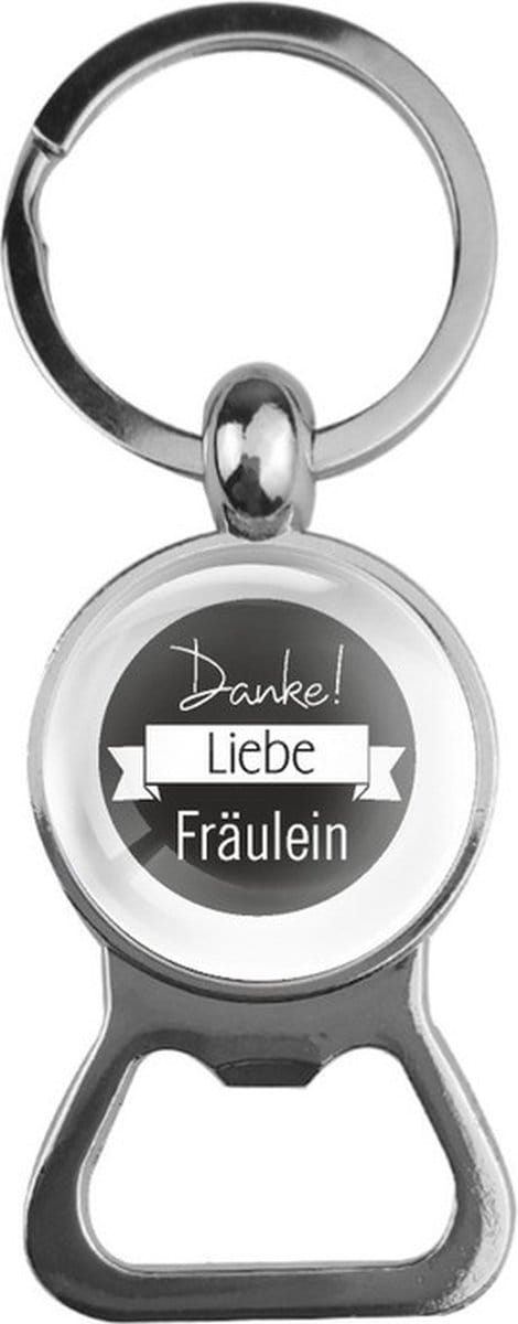 Bieropener Glas - Danke Liebe Fraulein