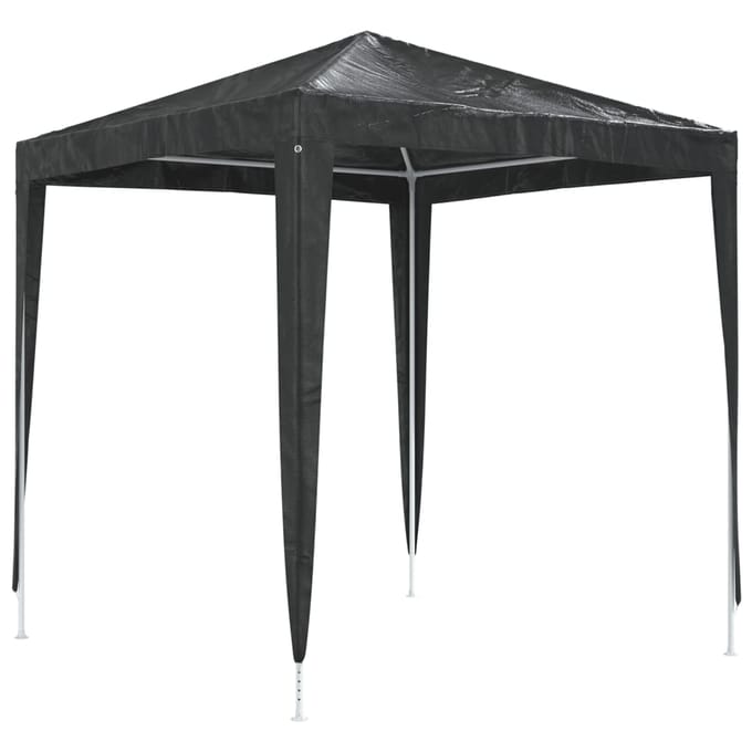 vidaXL - Partytent - professioneel - 2x2 - m - antraciet