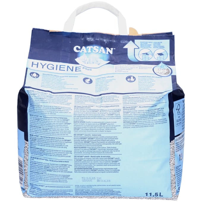 Catsan® Hygiene Plus kattenbakvulling voor katten 11,5 Overige