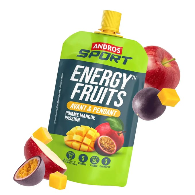 Energie drank Andros Sport Energy Fruits Pomme Mangue