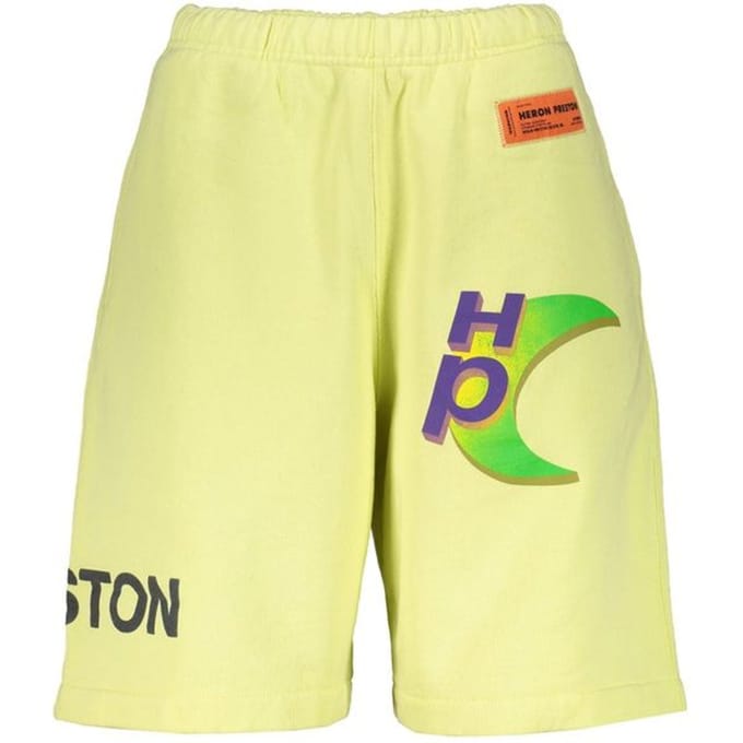 Heron Preston Bicolor Katoenen Shorts