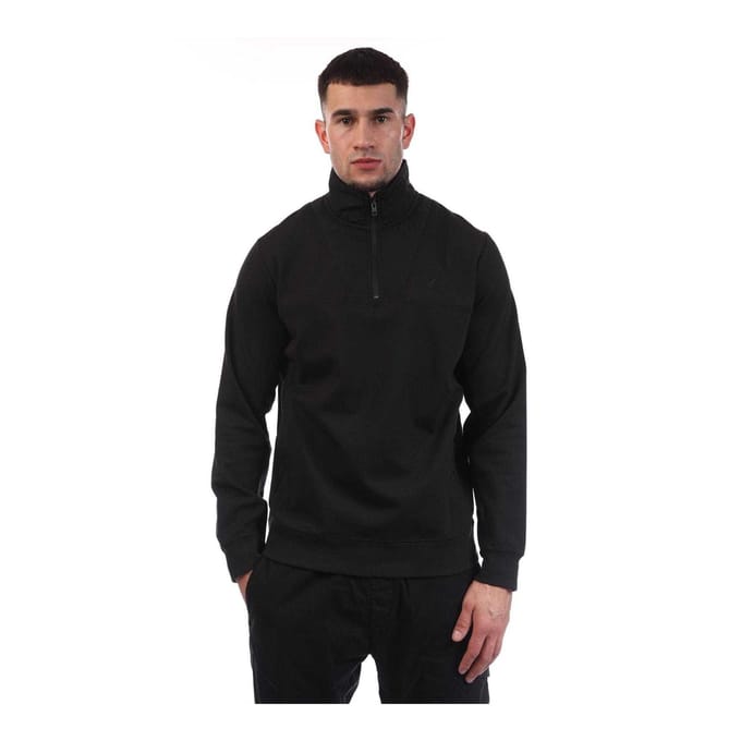 Lyle & Scott Heren Hybride Sweatshirt (Zwart)