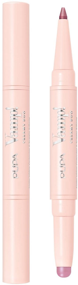 Pupa Vamp! Creamy Duo Lippenstift - Mauve Rose - 1g