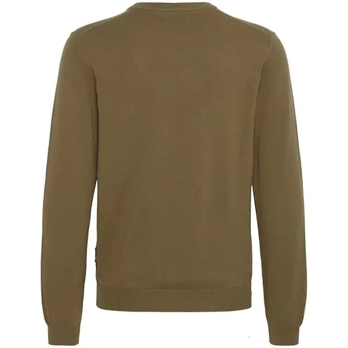 Gebreide pullover met ronde hals, model 'OSVALD'