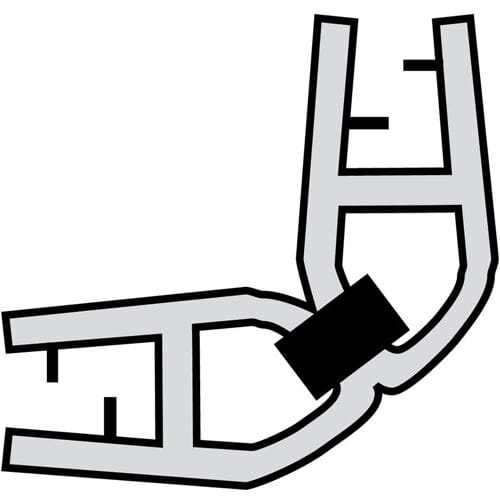 Sprinz replacement magnetic bar 90 degrees 60-011
