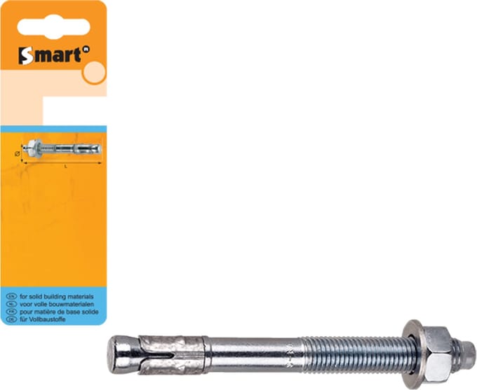 SMART | Keilanker S-KA M8x10x72 Zn | 4 st