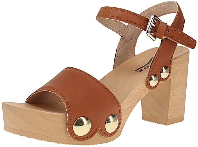 Softclox S3337 Eilyn Softnappa - Damessandaal - 08-Cognac