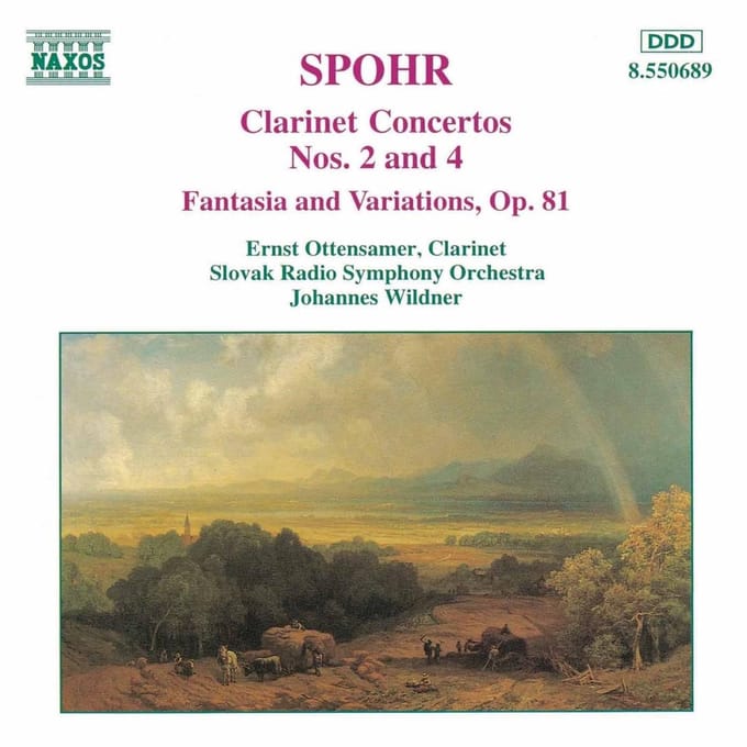 Ernst Ottensamer - Spohr: Clarinet Concertos 2 & 4 (CD)