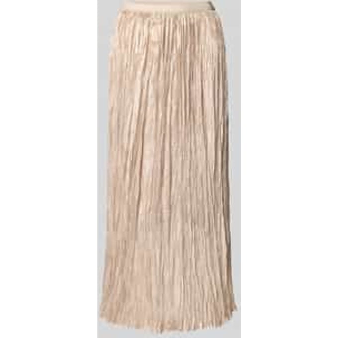 Midirok met plissévouwen