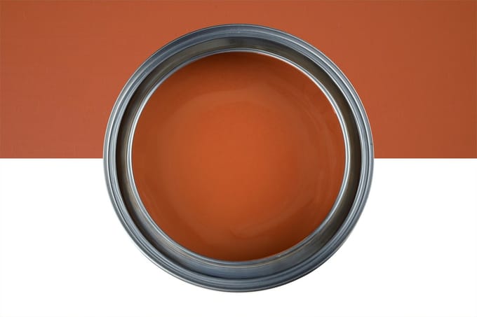 Wovar Muurverf Terracotta | Extra dekkend voor binnen en buiten | 2,5 liter | Per Stuk