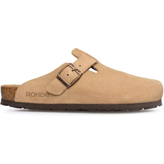 Rohde Alba - dames slof - Beige - maat 35 (EU) 2.5 (UK)